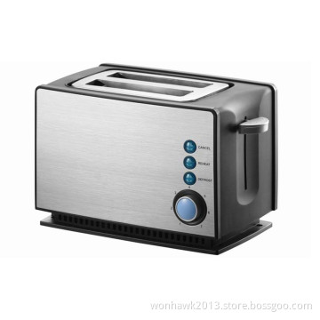 High Quality 2 Slice Stainless Steel Electric Toaster